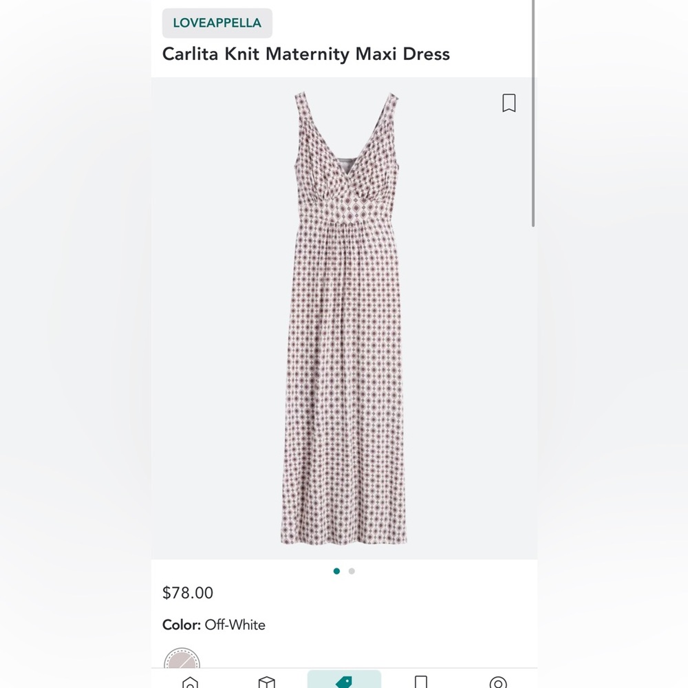 Loveappella Carlita Knit Maternity Maxi Dress size XXL